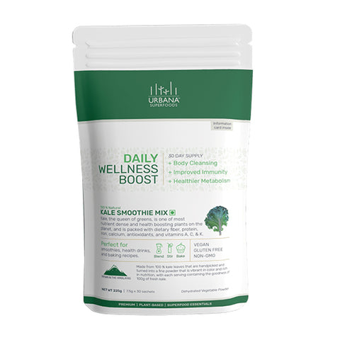 Organic Kale Powder – Rich in Vitamins A, C, K, Iron & Antioxidants | Urbana Superfoods