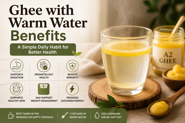 Ghee Water benefits blog