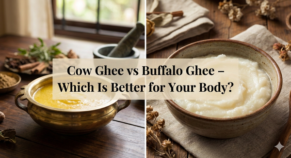 Cow Ghee vs Buffalo Ghee: Which Is Healthier for You? A Complete Comparison