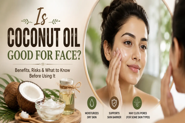 Is Coconut Oil Good for Face? Benefits, Risks & What to Know Before Using It
