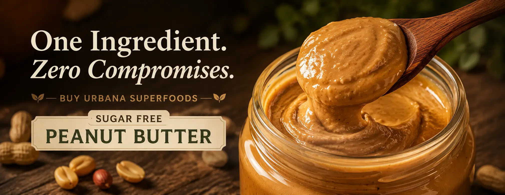 No sugar to hide behind. No oil to stretch it further. Just peanuts, roasted and ground the way they should be!