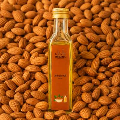Cold Pressed Almond Oil (Badam Tel) for Hair & Skin