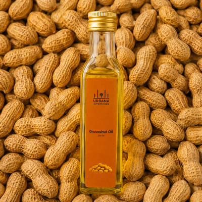 100% Cold Pressed Groundnut Oil