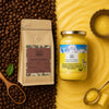 Organic Ghee Coffee Combo – Pure A2 Bilona Cow Ghee + 100% Arabica Medium Roast