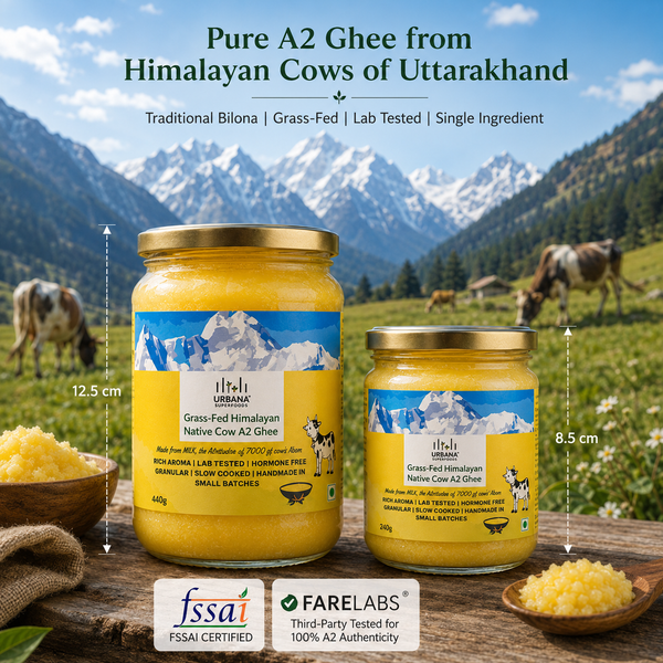 Urbana Superfoods A2 Bilona Cow Ghee