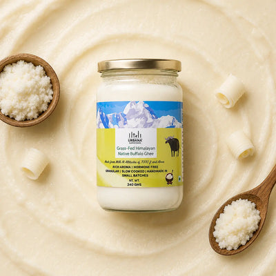 Buffalo Ghee with Vitamins A, D & E | Best Buffalo Ghee in India by Urbana Superfoods