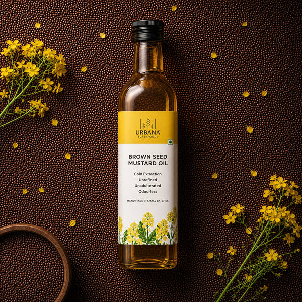 Urbana Superfoods  Cold Pressed Mustard Oil/ Sarson ka Tel