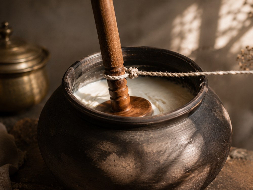 How Our Ghee Is Made – The Traditional Bilona Way