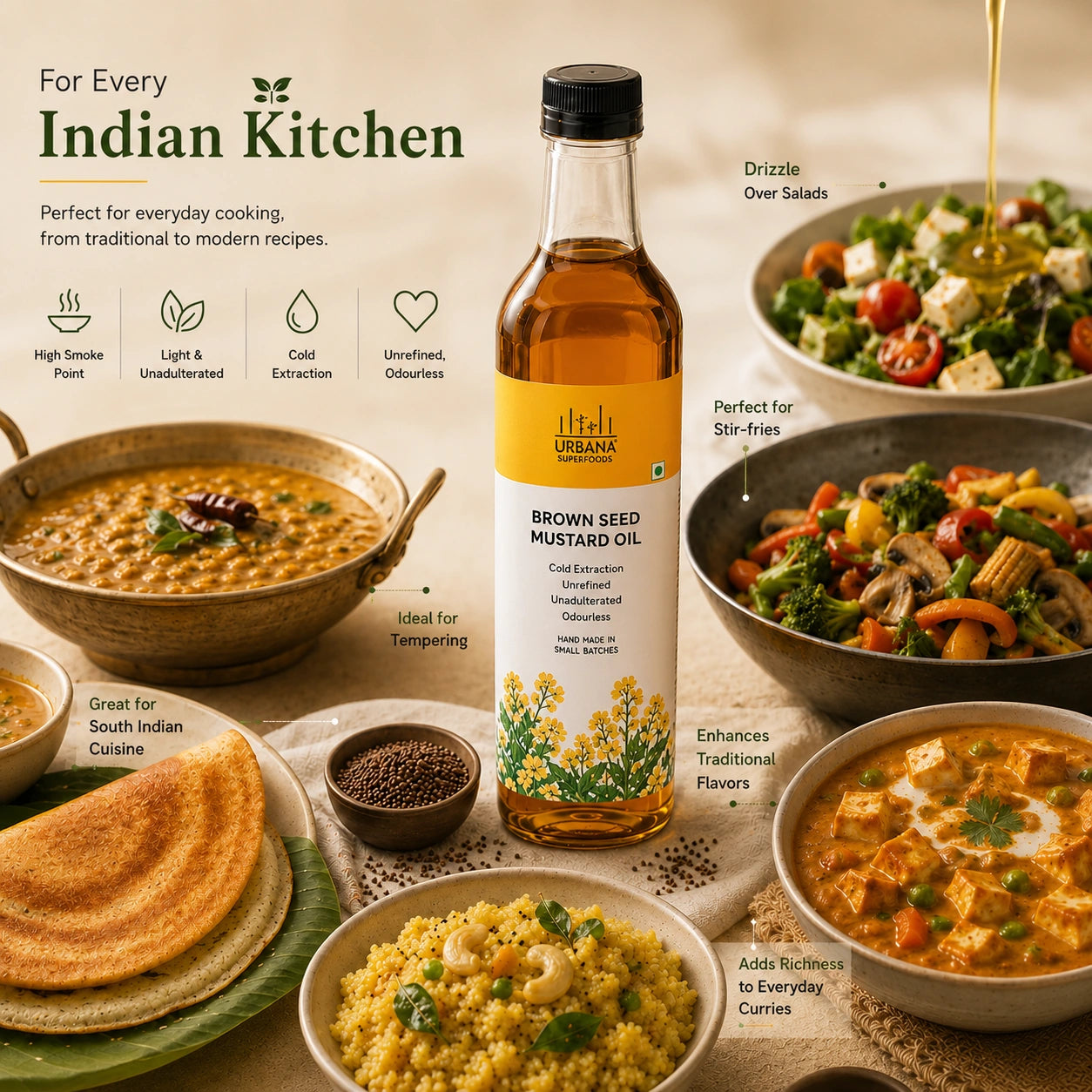 We Offer the Best Mustard Oil for Every Desi Rasoi!